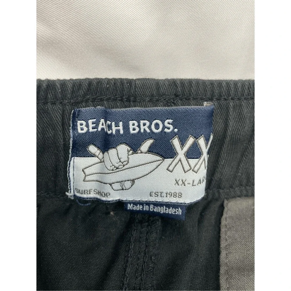 Beach Bros Black Jogger‎ Pants XXL